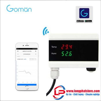 Máy đo độ ẩm và nhiệt độ GOMAN GM-TH355W
