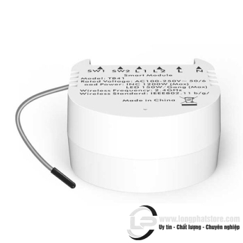 Modul công tắc Wifi 2 nút GOMAN GM-WSO-225W