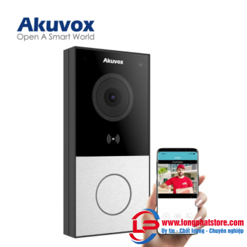 Nút bấm chuông hình IP AKUVOX E12S