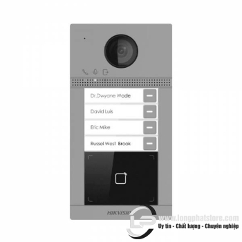 Nút bấm IP 4 cổng cho villa HIKVISION DS-KV8413-WME1