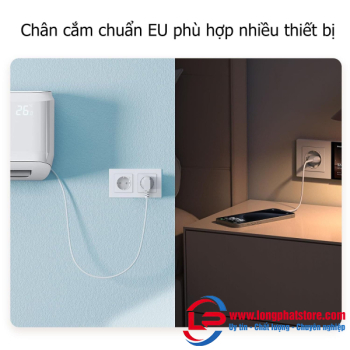 Ổ cắm âm tường thông minh bản EU AQARA H2 (WP-P01D)