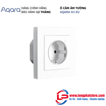 Ổ cắm âm tường thông minh bản EU AQARA H2 (WP-P01D)