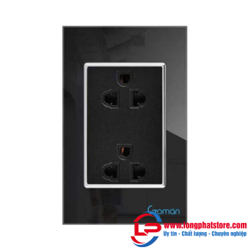 Ổ cắm điện GOMAN GM-S246B [Chữ nhật]