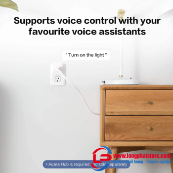 Ổ cắm thông minh bản US AQARA ZNCZ12LM