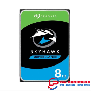 Ổ cứng giám sát SEAGATE Skyhawk 8TB ST8000VX010