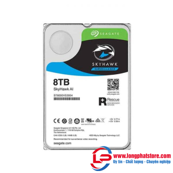 Ổ cứng giám sát SEAGATE SkyHawk AI 8TB ST8000VE001