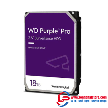 Ổ cứng giám sát WD Purple Pro 18TB WD181PURP