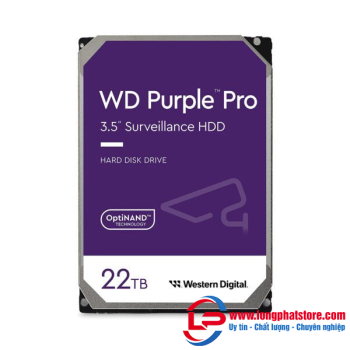 Ổ cứng giám sát WD Purple Pro 22TB WD221PURP
