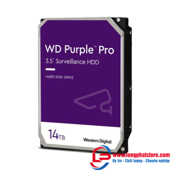 Ổ cứng giám sát WD Purple Pro 14TB WD142PURP