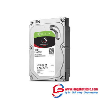 Ổ cứng NAS Iron Wolf 4TB Seagate ST4000VN008