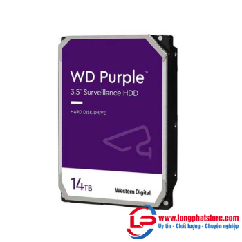 Ổ cứng giám sát WD Purple 14TB WD140PURZ