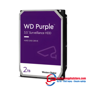 Ổ cứng giám sát WD Purple 2TB WD23PURZ