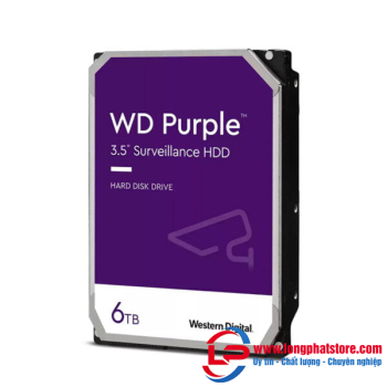 Ổ cứng giám sát WD Purple 6TB WD64PURZ