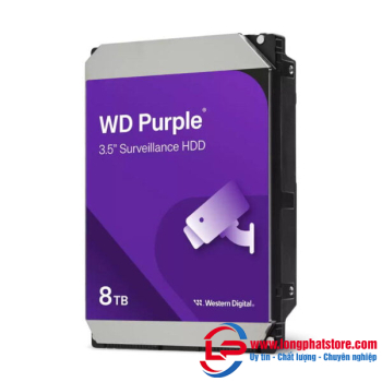 Ổ cứng giám sát WD Purple 8TB WD85PURZ