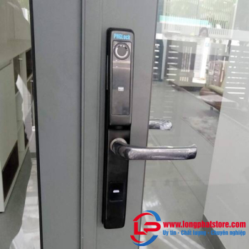 Khóa cửa vân tay cho cửa nhôm PHGLOCK FP5293 (Đen)