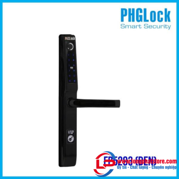 Khóa cửa vân tay cho cửa nhôm PHGLOCK FP5293 (Đen)