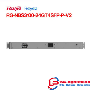 Layer 2 Smart Managed PoE Switch 24 Cổng RUIJIE YEEYE RG-NBS3100-24GT4SFP-P-V2