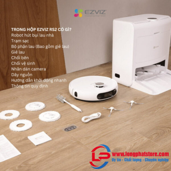 Robot hút bụi và lau nhà thông minh EZVIZ RS2