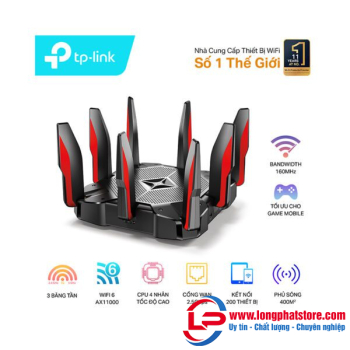 Router 3 Băng Tần Wi-Fi 6 AX11000 TP-LINK Archer AX11000