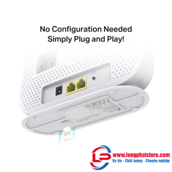 Router Không Dây 4G LTE Tốc Độ 300 Mbps TP-Link TL-MR105