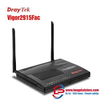 Router quang hỗ trợ WiFi Marketing DrayTek Vigor2915Fac