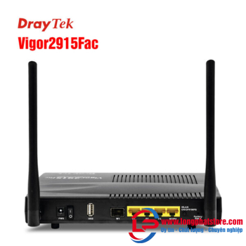 Router quang hỗ trợ WiFi Marketing DrayTek Vigor2915Fac