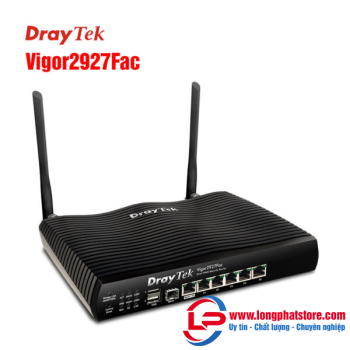 Router quang VPN Wan kép DrayTek Vigor2927Fac