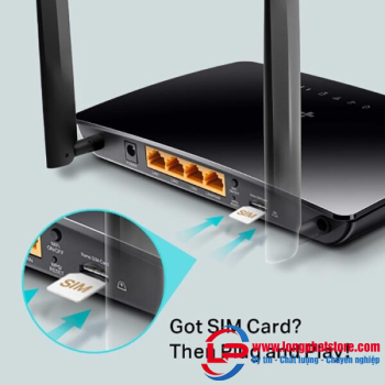 Router Wi-Fi 4G LTE Tốc Độ 300 Mbps TP-LINK MR6400