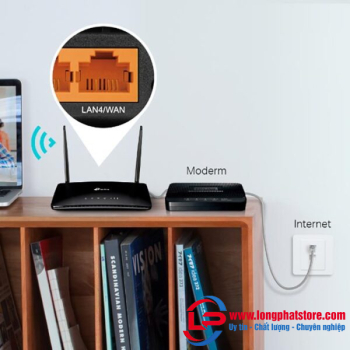 Router Wi-Fi 4G LTE Tốc Độ 300 Mbps TP-LINK MR6400