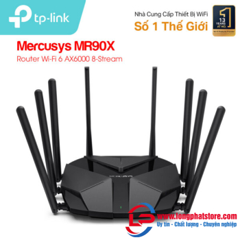 Router Wi-Fi 6 AX6000 Mercusys MR90X
