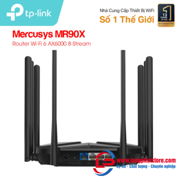 Router Wi-Fi 6 AX6000 Mercusys MR90X