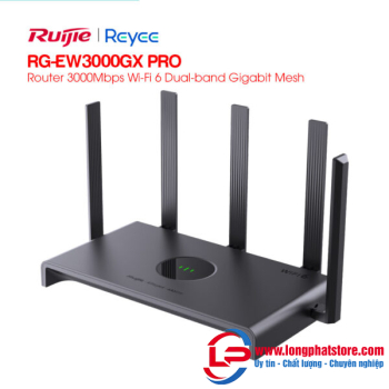 Router Wifi 6 MESH RUIJIE REEYE RG-EW3000GX PRO