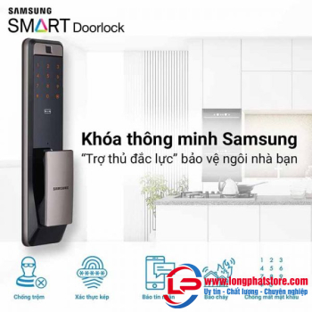 Khóa cửa điện tử Wifi SAMSUNG SHP-DP609AS/EN