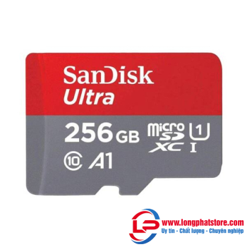 Thẻ nhớ giám sát Micro SD 256Gb SanDisk Ultra SDSQUA4-256G-GN6MN