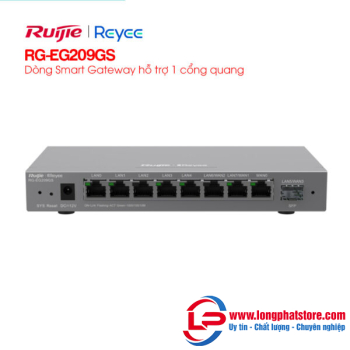 Smart Gateway 1 cổng quang RUIJIE REYEE RG-EG209GS