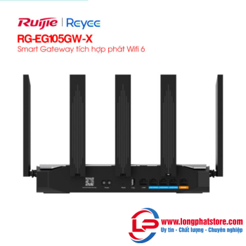 Smart Gateway tích hợp phát Wifi 6 RUIJIE REYEE RG-EG105GW-X