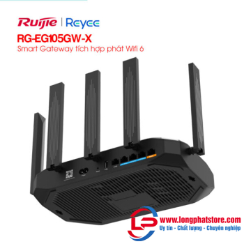 Smart Gateway tích hợp phát Wifi 6 RUIJIE REYEE RG-EG105GW-X