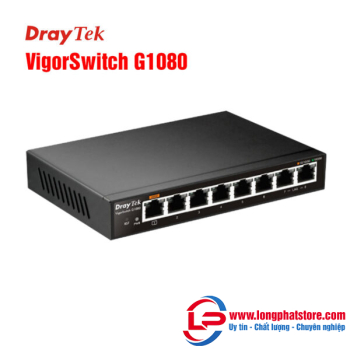 Smart switch 8 port Gigabit Draytek VigorSwitch G1080