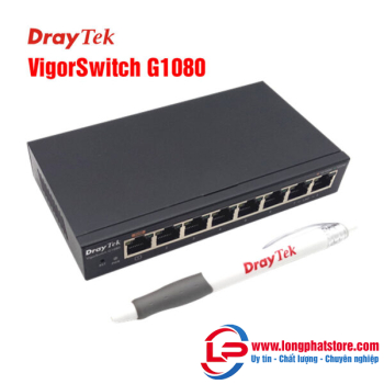 Smart switch 8 port Gigabit Draytek VigorSwitch G1080