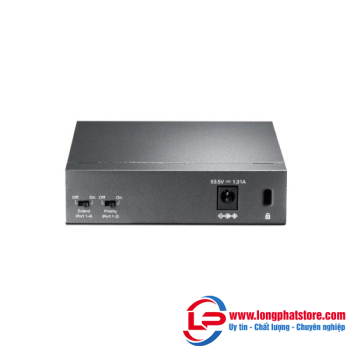 Switch 5 cổng 10/100Mbps với 4 cổng PoE+ TP-LINK TL-SF1005P