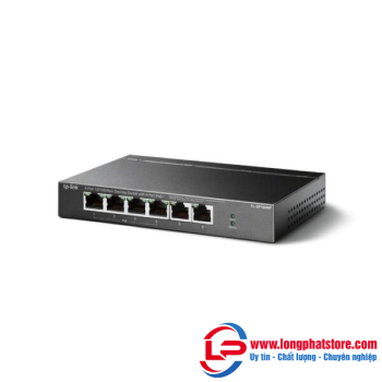 Switch 6 Cổng 10/100Mbps với 4 Cổng PoE+ TP-LINK TL-SF1006P