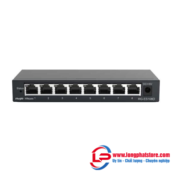 Switch 8 cổng 10/100 BASE-T RUIJIE RG-ES108D