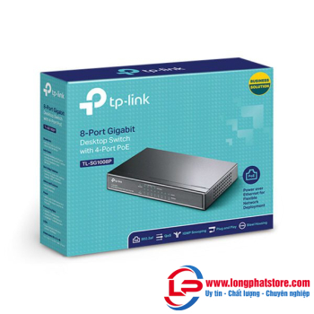 Switch 8 Cổng Gigabit 1000Mbps TP-LINK TL-SG1008P