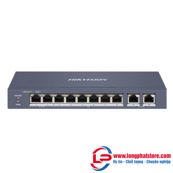 Switch 8 cổng PoE HIKVISION DS-3E1310HP-EI