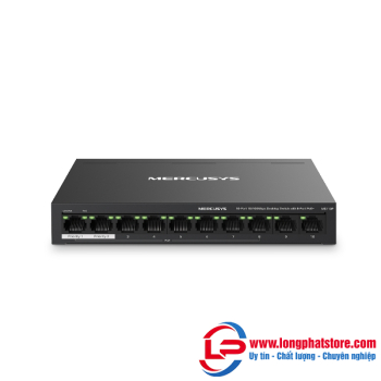 Switch Để Bàn 10 Cổng 10/100M Mercusys MS110P