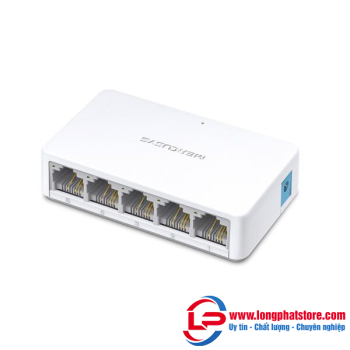 Switch Để Bàn Mini 5 Cổng 10/100M Mercusys MS105