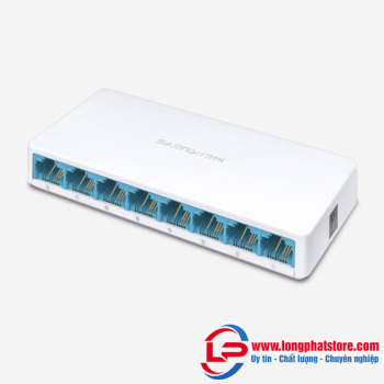 Switch Để Bàn Mini 8 Cổng 10/100M Mercusys MS108