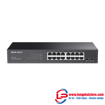 Switch Mercusys MS116GS (16 cổng 10/100/1000 Mbps )