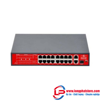 Switch PoE 16 cổng ONECAM SW-18-16P-1SFP-A chất lượng cao