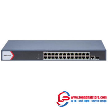 Switch PoE 24 cổng Hikvision DS-3E1526P-EI(O-STD)V2